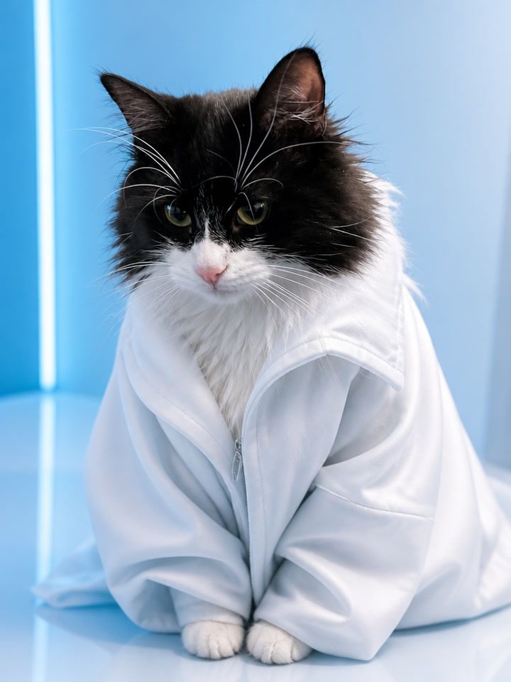 Soft Azure Pet