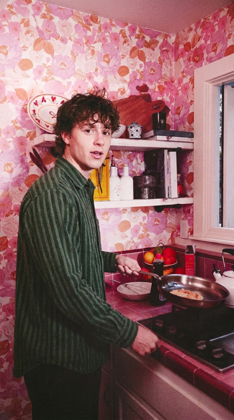 Pink Kitchen Flash