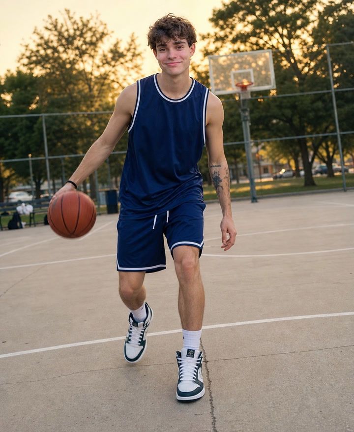 Court Dribble Shot
