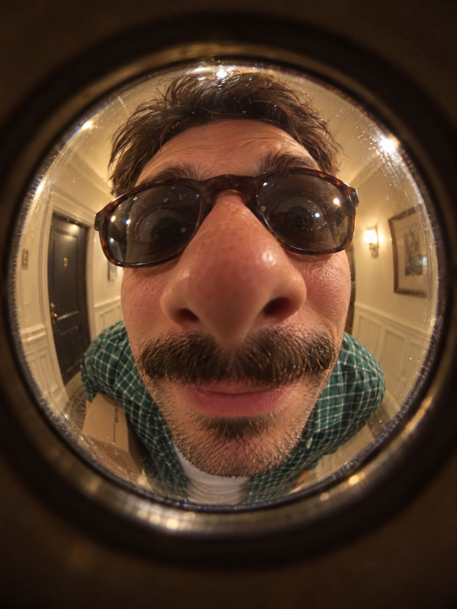 Peephole Lens Perspective