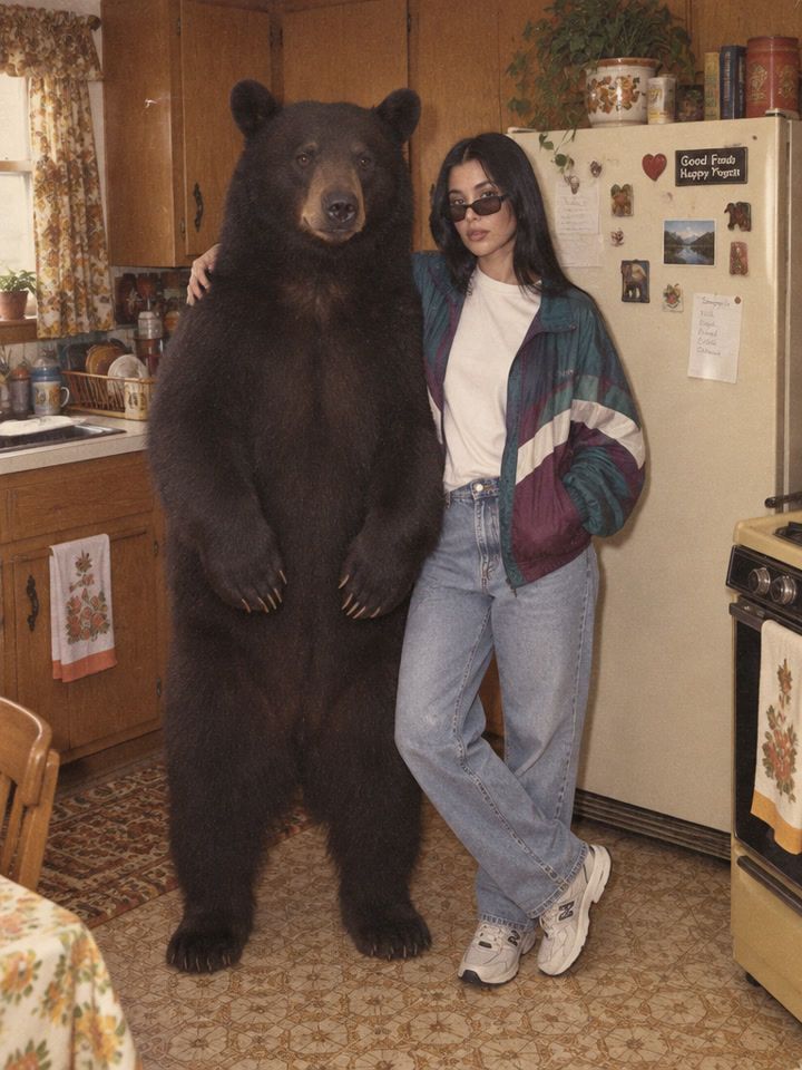 Retro Family Snapshot