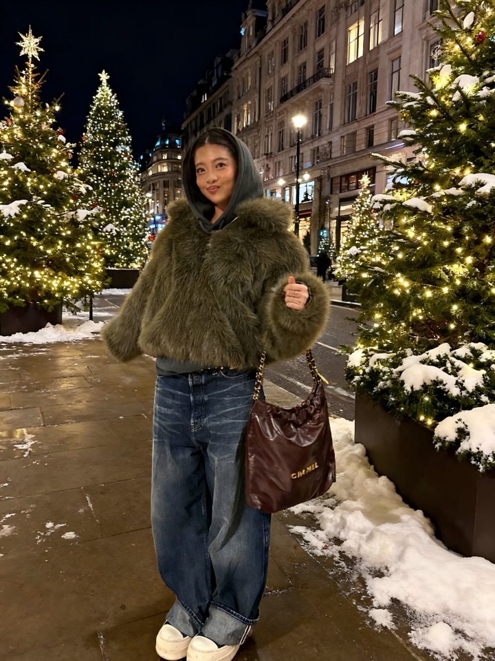 London Christmas Night