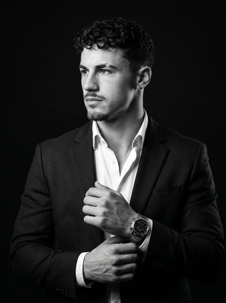 Black-and-White Portrait